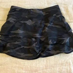 Kids Athleta Girl Camo Lux Swing Skort